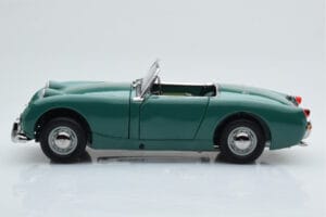 Austin-Healey Sprite Verde Kyosho 1:18 08953LG Pressofusione — immagine 5 di 8