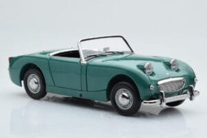 Austin-Healey Sprite Verde Kyosho 1:18 08953LG Pressofusione — immagine 6 di 8