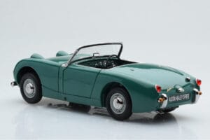 Austin-Healey Sprite Verde Kyosho 1:18 08953LG Pressofusione — immagine 7 di 8