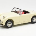 Austin-Healey Sprite Mk I Open Old English Bianco Kyosho 1:18 08953EW