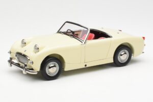 Austin-Healey Sprite Mk I Open Old English Bianco Kyosho 1:18 08953EW