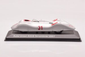 Auto Union Stromlinie #31 AVUS 1937 Argento Minichamps 1:43