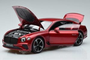 Bentley Continental GT Candy Rosso Norev 1:18 182788 Pressofusione — immagine 2 di 7