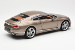 Bentley Continental GT Dark Cashmere Metallizzato Norev 1:18 182781 Pressofusione — immagine 3 di 8