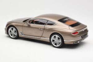 Bentley Continental GT Dark Cashmere Metallizzato Norev 1:18 182781 Pressofusione — immagine 7 di 8