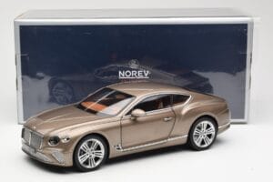 Bentley Continental GT Dark Cashmere Metallizzato Norev 1:18 182781 Pressofusione — immagine 8 di 8
