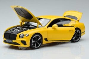 Bentley Continental GT Monaco Giallo Norev 1:18 182786 Pressofusione — immagine 2 di 7