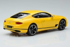 Bentley Continental GT Monaco Giallo Norev 1:18 182786 Pressofusione — immagine 3 di 7