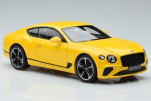 Bentley Continental GT Monaco Giallo Norev 1:18 182786 Pressofusione — immagine 5 di 7