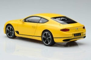 Bentley Continental GT Monaco Giallo Norev 1:18 182786 Pressofusione — immagine 6 di 7