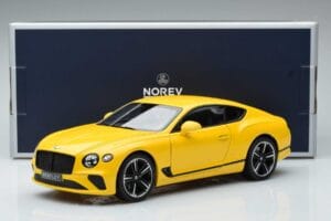Bentley Continental GT Monaco Giallo Norev 1:18 182786 Pressofusione — immagine 7 di 7