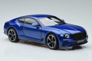 Bentley Continental GT Sequin Blu Norev 1:18 182787 Pressofusione — immagine 5 di 7