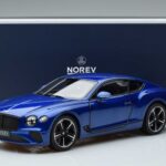 Bentley Continental GT Sequin Blu Norev 1:18 182787 Pressofusione - image 7 of 7