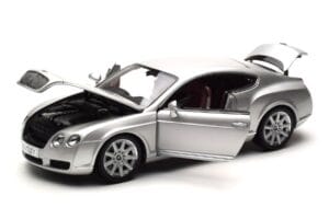 Bentley Continental GT Argento Minichamps 1:18 100139021 Pressofusione — immagine 2 di 8