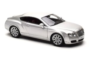 Bentley Continental GT Argento Minichamps 1:18 100139021 Pressofusione — immagine 6 di 8
