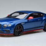 Bentley Continental GT Speed Black Edition Blu GT Spirit 1:18 KJ006 Resina