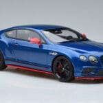 Bentley Continental GT Speed Black Edition Blu GT Spirit 1:18 KJ006 Resina - image 4 of 6
