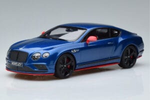 Bentley Continental GT Speed Black Edition Blu GT Spirit 1:18 KJ006 Resina