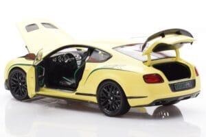 Bentley Continental GT3-R Citric Almost Real 1:18 830403 Pressofusione — immagine 5 di 8