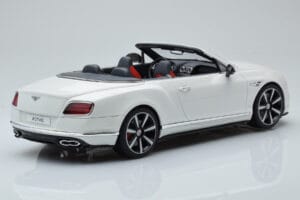 Bentley Continental GTC V8 S Bianco GT Spirit 1:18 ZM046 Resina — immagine 2 di 6