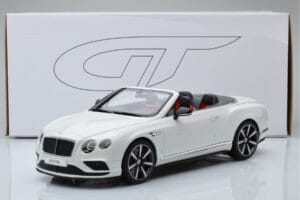 Bentley Continental GTC V8 S Bianco GT Spirit 1:18 ZM046 Resina — immagine 6 di 6