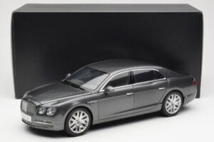 Bentley Flying Spur W12 Granite Grigio Kyosho 1:18 08891GN Pressofusione — immagine 8 di 8