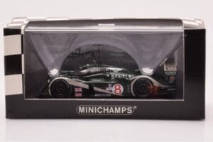 Bentley Speed 8 #8 J. Herbert / D. Brabham / M. Blundell Sebring 12 Hours 2003 Minichamps 1:43 400031398 Pressofusione — immagine 4 di 4