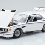 BMW 3.0 CSL E9 Bianco Dealer Edition Minichamps 1:18 - image 2 of 7