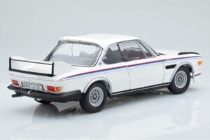 BMW 3.0 CSL E9 Bianco Dealer Edition Minichamps 1:18 80435A5D020 Pressofusione — immagine 3 di 7