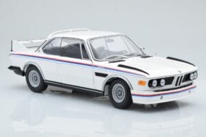 BMW 3.0 CSL E9 Bianco Dealer Edition Minichamps 1:18 80435A5D020 Pressofusione — immagine 5 di 7