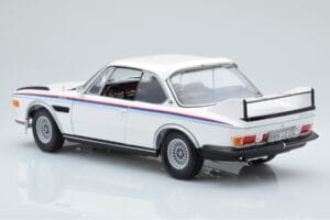 BMW 3.0 CSL E9 Bianco Dealer Edition Minichamps 1:18 80435A5D020 Pressofusione — immagine 6 di 7