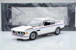 BMW 3.0 CSL E9 Bianco Dealer Edition Minichamps 1:18 80435A5D020 Pressofusione — immagine 7 di 7