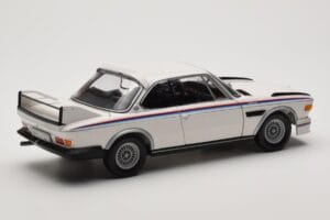 BMW 3.0 CSL E9 Bianco Heritage Edition Minichamps 1:18 80432411550 Pressofusione — immagine 3 di 8