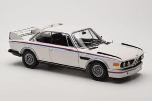 BMW 3.0 CSL E9 Bianco Heritage Edition Minichamps 1:18 80432411550 Pressofusione — immagine 6 di 8