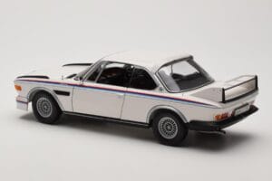 BMW 3.0 CSL E9 Bianco Heritage Edition Minichamps 1:18 80432411550 Pressofusione — immagine 7 di 8