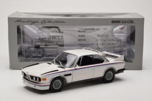 BMW 3.0 CSL E9 Bianco Heritage Edition Minichamps 1:18 80432411550 Pressofusione — immagine 8 di 8
