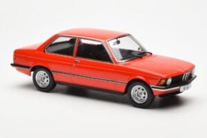 BMW 318 E21 Rosso KK-Scale 1:18 KKDC180041 Pressofusione — immagine 4 di 6