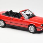 BMW 318i E30 Cabriolet Rosso Norev 1:18 183210 - image 4 of 6