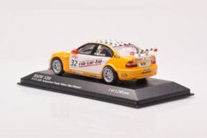 BMW 320i E46 Wiechers Sport #32 Hennerici / Wiechers WTCC 2005 Minichamps 1:43 400052432 Pressofusione — immagine 3 di 4