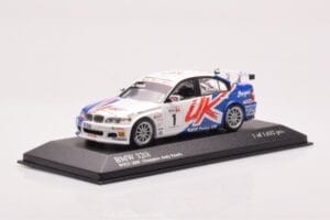BMW 320si E90 BMW Team UK #1 A. Priaulx WTCC Porto Winner 2007 Minichamps 1:43 400072601 Pressofusione — immagine 2 di 4