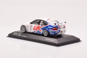 BMW 320si E90 BMW Team UK #1 A. Priaulx WTCC Porto Winner 2007 Minichamps 1:43 400072601 Pressofusione — immagine 3 di 4
