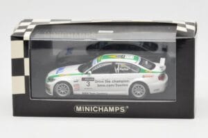 BMW 320si E90 BMW Team Germany #3 A. Farfus WTCC Curitiba Heat Winner 2007 Minichamps 1:43 400072603 Pressofusione — immagine 4 di 4