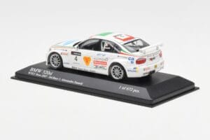 BMW 320si E90 BMW Team Italy Spain #4 A. Zanardi WTCC Brno 3rd Race 2007 Minichamps 1:43 400072604 Pressofusione — immagine 3 di 4