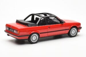 BMW 325i E30 Baur Rosso Metallic Otto 1:18 OT767 Resina — immagine 2 di 6