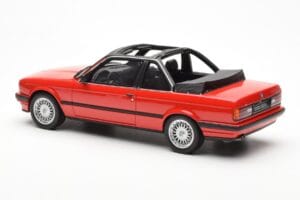 BMW 325i E30 Baur Rosso Metallic Otto 1:18 OT767 Resina — immagine 5 di 6