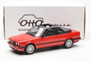 BMW 325i E30 Baur Rosso Metallic Otto 1:18 OT767 Resina — immagine 6 di 6