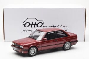 BMW 325i E30 Bordeaux Metallic Otto 1:18 OT102 Resina — immagine 6 di 6