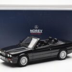 BMW 325i E30 Cabriolet Nero Metallizzato Norev 1:18 - image 6 of 6