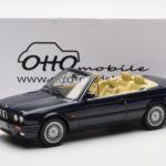 BMW 325i E30 Cabriolet Blu Otto 1:18 - image 6 of 6