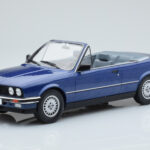 BMW 325i E30 Cabriolet Blu MCG 1:18